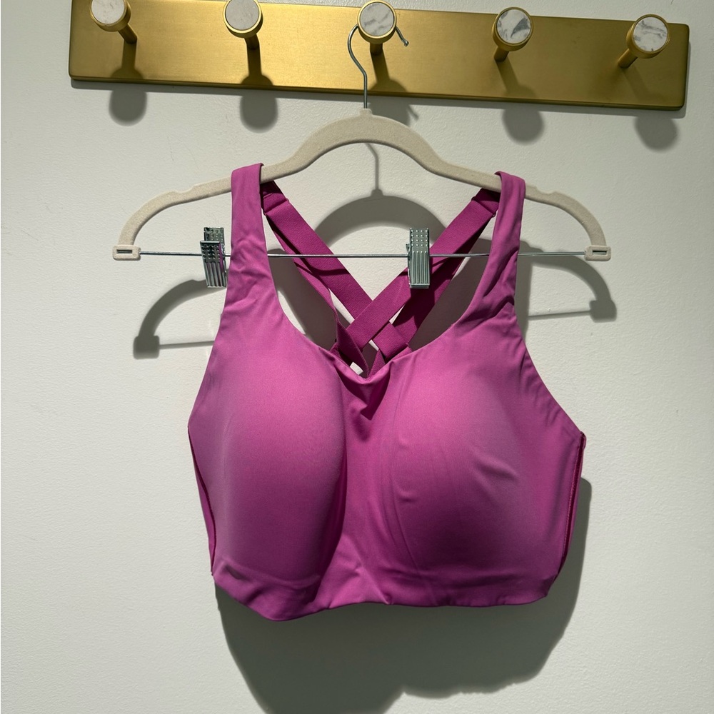 Lululemon Athletica Magenta Sports Bra